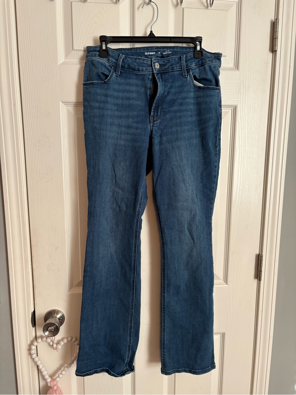 Old Navy Women's Dark Blue Boot-Cut Jeans